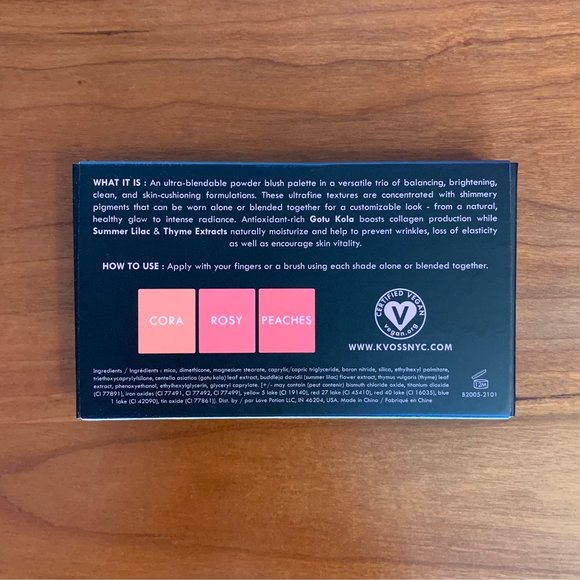 KVOSSNYC Blushing Beauty Luminous Blush Palette - Picture 3 of 3